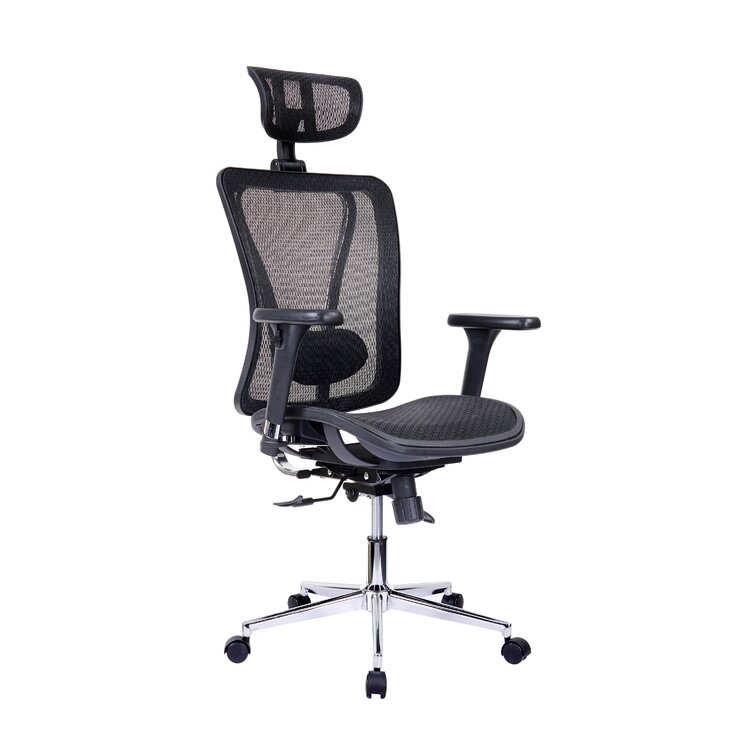 Ebern Designs Sebastiao High Back Executive Mesh Office Chair with